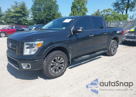 2019 Nissan Titan Pro-4X из США, поврежденный, VIN 1N6AA1E54KN522872